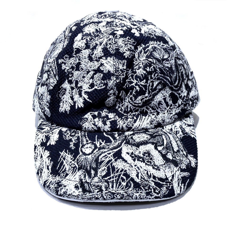 Christian Dior hat, cotton canvas